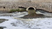آلوده شدن رودخانه های اهر درپی رها سازی آب فاضلاب + فیلم