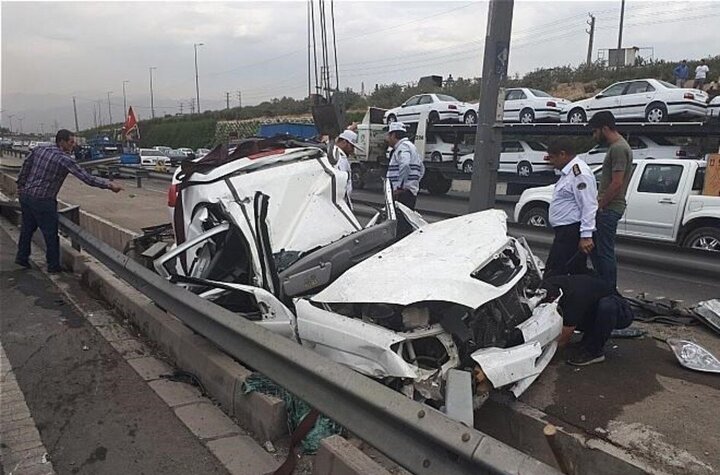واژگونی خودروی زائران ایرانی در عراق / چند نفر کشته شدند؟