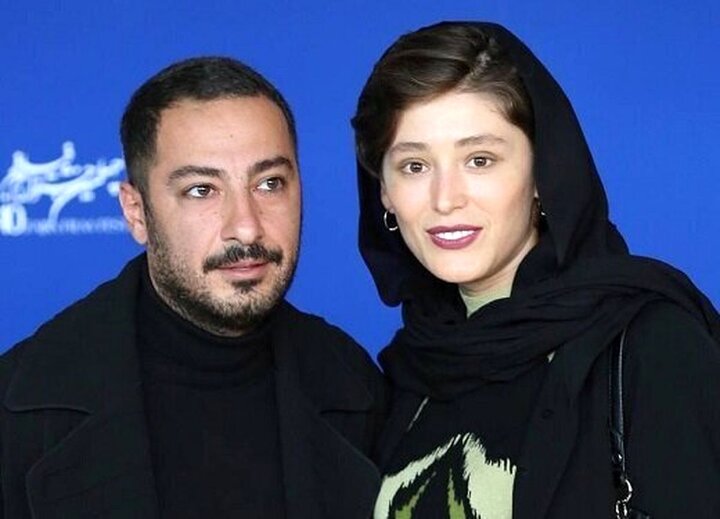 تیپ ساده فرشته حسینی و نوید محمدزاده در جشنواره ونیز + عکس