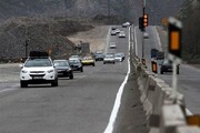 ترافیک سنگین و نیمه سنگین در جاده های کرمانشاه