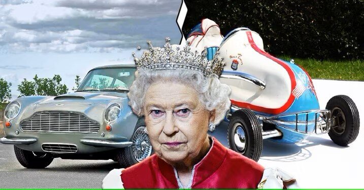 تصاویر دیده نشده از خودروهای لوکس و عجیب ملکه الیزابت 