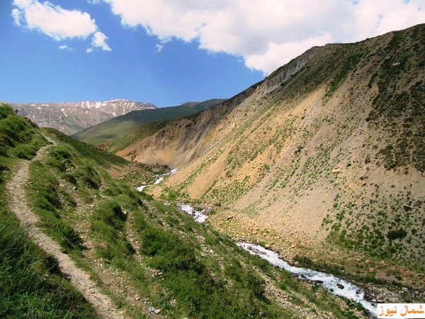 کشیده‌ترین آبشار زمینی ایران در مازندران