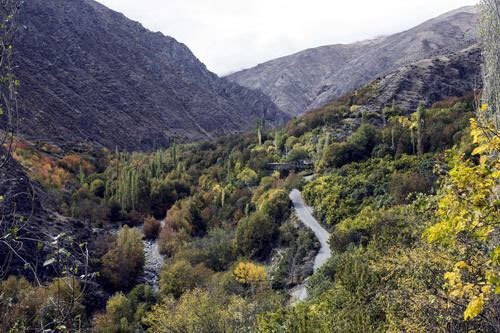 روستایی محصور در میان کوه‌های زنجان 