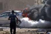 نخستین تصاویر از انفجار خودرو در پمپ بنزین در عراق / فیلم
