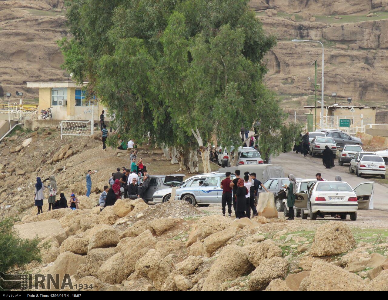 بلندترین سد خاکی ایران در خوزستان 