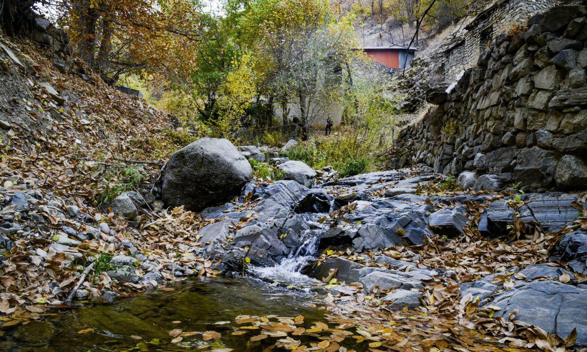 تنها روستای آبی ایران در البرز