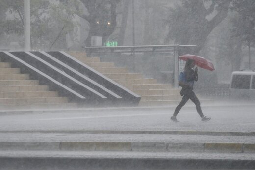 پیش بینی بارش شدید باران در تهران
