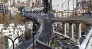 تصادف خودروی ۴ میلیاردی در تهران + فیلم