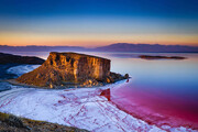 خشک شدن دریاچه ارومیه را از فضا ببینید! + عکس