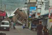تصاویری هولناک از وضعیت تایوان بعد از زلزله ۷.۲ ریشتری / فیلم