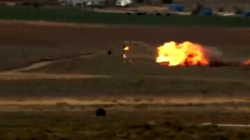 منفجر شدن هواپیما به دلیل سقوط هولناک در آمریکا + فیلم