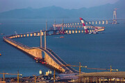 افتتاح طولانی ترین پل ماشین رو در جهان بر بستر دریا + فیلم