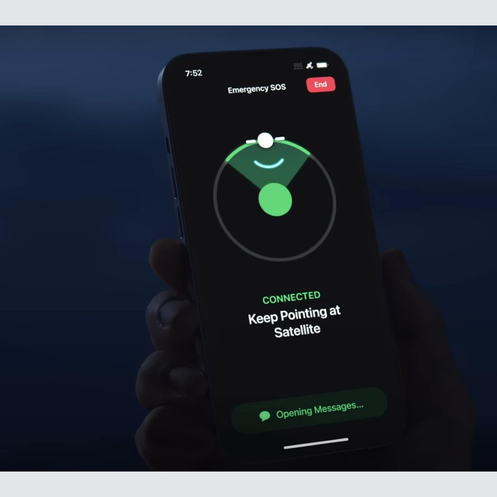 آیفون ۱۴ استارلینک