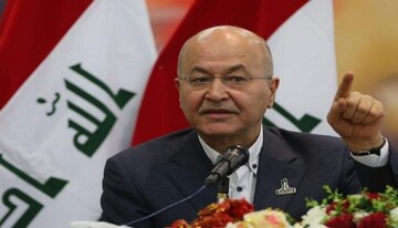 گفتگوی برهم صالح با سفیر انگلیس در بغداد