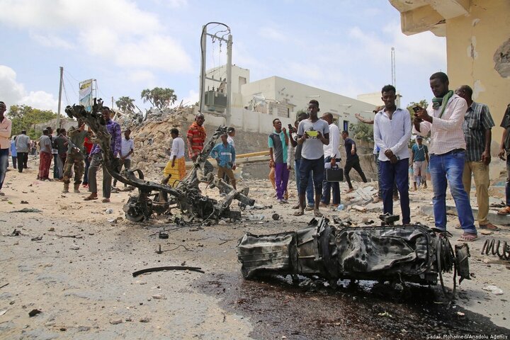 بمب گذاری در مرکز سومالی / ۳۰ نفر کشته شدند