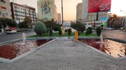 تغییر رنگ حوض‌های تهران صحت دارد؟