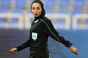 داور خانم ایرانی رده‌بندی جام ملت‌های آسیا را سوت زد +فیلم