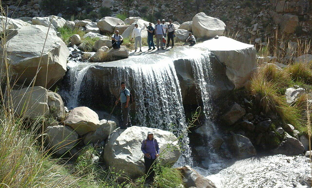 مرتفع‌ترین آبشار خاورمیانه در دل ایران 