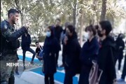 صحبت‌های عجیب و شنیدنی پلیس با دختران بدون حجاب + فیلم