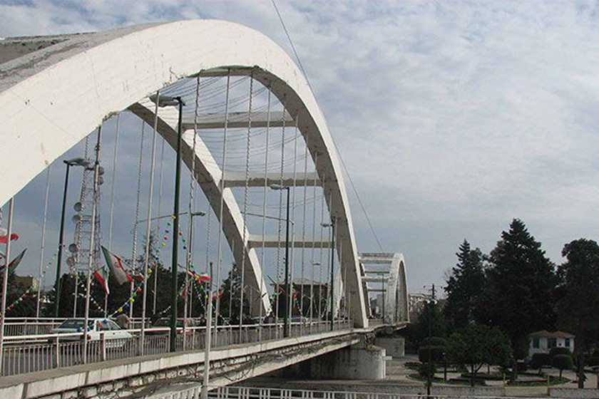 اولین پل ماشین‌روی ایران در بابلسر 
