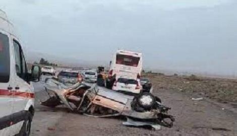 تصادف در سیستان و بلوچستان با ۱۰ کشته و زخمی!