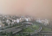 توفان روز گذشته در تهران کشته داد!