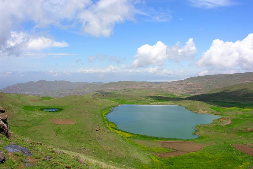 دریاچه‌ای کمتر شناخته شده و بکر در اردبیل 