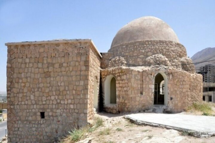 بنایی باستانی و یادگاری از ساسانیان در جهرم 