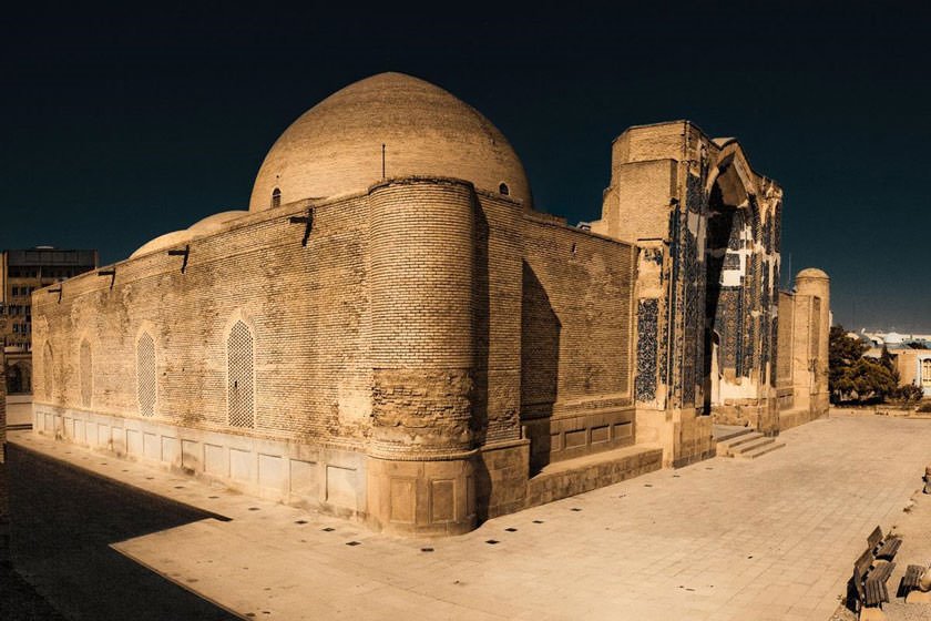 مسجد کبود شاهکار معماری
