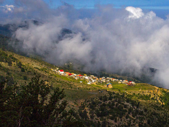 دهکده‌ای ییلاقی در ارتفاعات کردکوی 