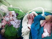 مادر ۲۸ ساله یزدی ۴ قلو زایید! + تولد نوزادان ۹۰۰ گرمی در ۶ ماهگی + عکس