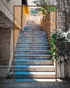 پله‌های رنگی در اصفهان