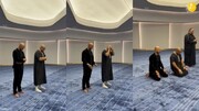 نماز خواندن بوکسور مشهور آمریکایی در مسجد + ویدیو