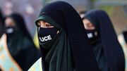 تصاویری دیده نشده از تمرینات رزمی زنان پلیس ایران / فیلم