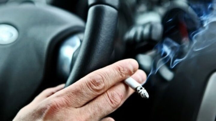 منفجر شدن خودروی گازسوز به دلیل سیگار کشیدن راننده + فیلم