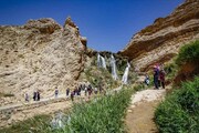 شیخ‌علی‌خان ؛ آبشاری زیبا در دل دامنه‌های کوهرنگ