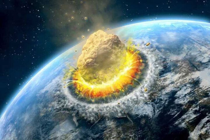 تصاویر دلهره آور از لحظه انفجار شهاب سنگ پس از برخورد با جو زمین + فیلم