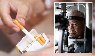 آسیب دگیر افراد سیگاری برای نزدیکان خود / تاثیر دود سیگار بر بینایی اطرافیان