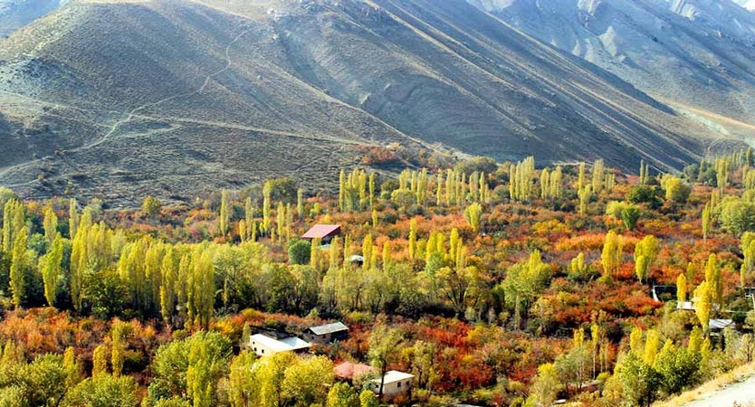 زیباترین روستای جاده چالوس