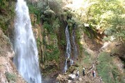 شیوند؛ آبشاری با ارتفاع ۹۰ متری در دل ایذه