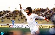 ویدیو زیر خاکی از نخستین گل تاریخ تیم ملی فوتبال ایران در جام جهانی