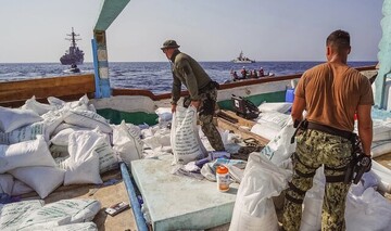 ادعای سنتکام: کشف محموله‌ای متعلق به ایران در دریای عمان