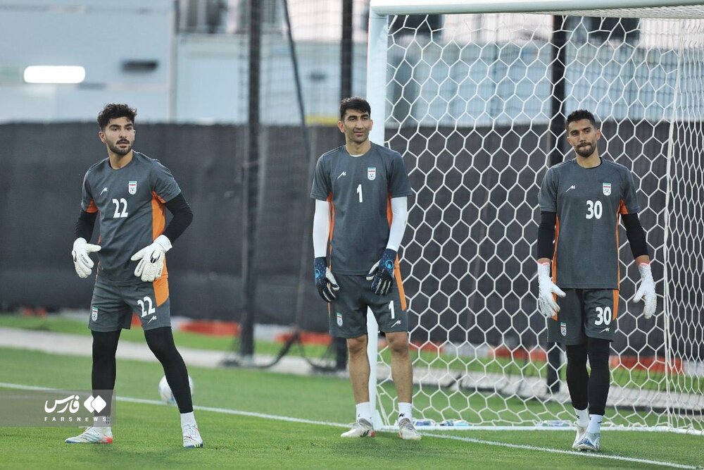 اولین تمرین تیم ملی در قطر