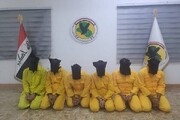 بازداشت ۶ تروریست داعش در عراق