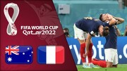 خلاصه دیدار فرانسه ۴ - ۱ استرالیا | کامبک فوق العاده شاگردان دیدیه دشان + فیلم
