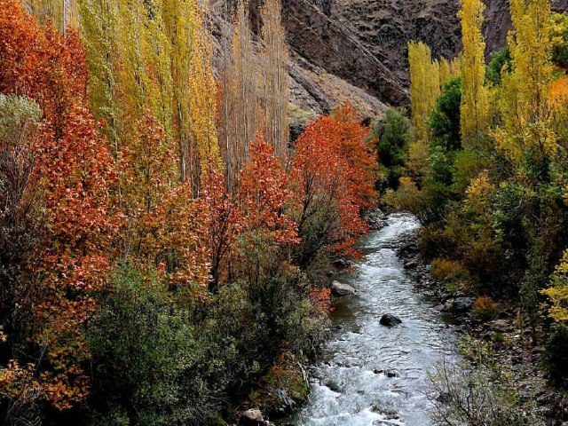 روستای نسا جاده چالوس