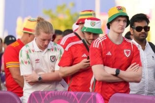 مرگ تلخ هوادار تیم ملی ولز بعد از باخت مقابل ایران