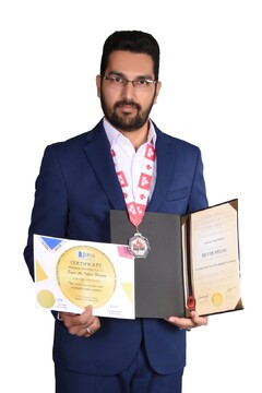 کسب مدال نقره هفتمین دوره مسابقات اختراعات ICAN کانادا ۲۰۲۲ توسط سید علی طبائی خالدی