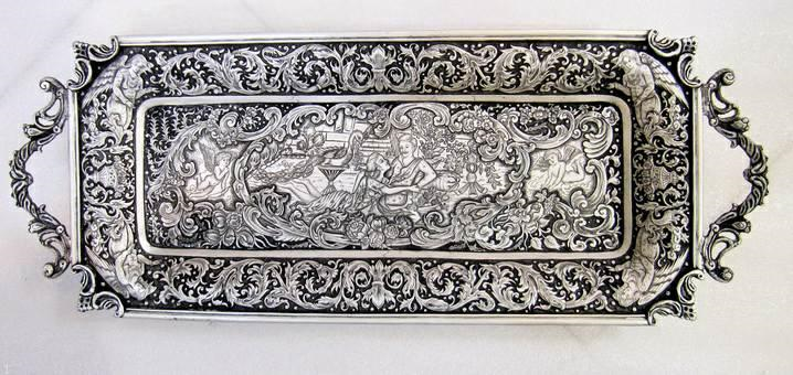 نمونه ظروف قلم زنی شده