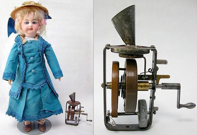 اختراع عجیب ادیسون که از آن اطلاع نداریم؛ساخت عروسک سخنگو / عکس